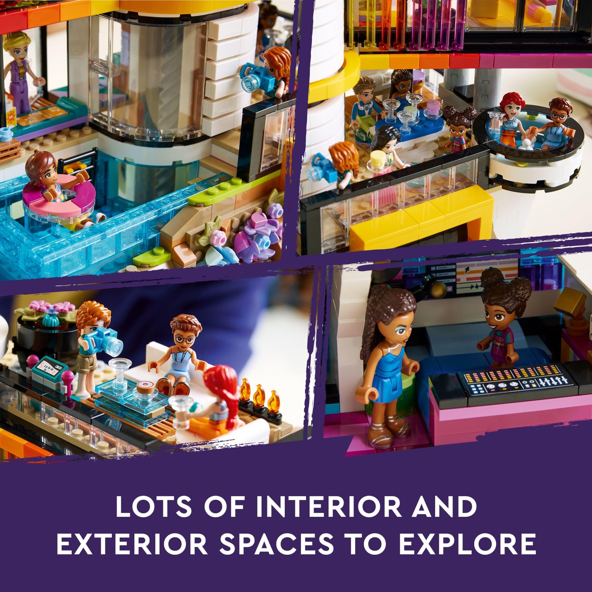Andrea's bedroom with rotating bed for overnight pretend play and décor ideas
