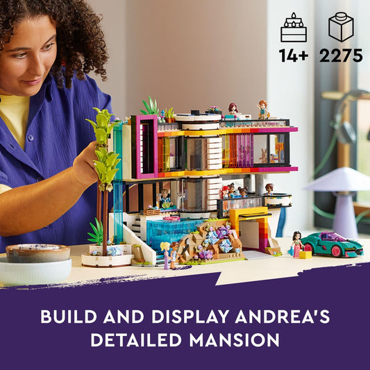 Four story interior of Andrea's mansion for creative adventures and storytelling