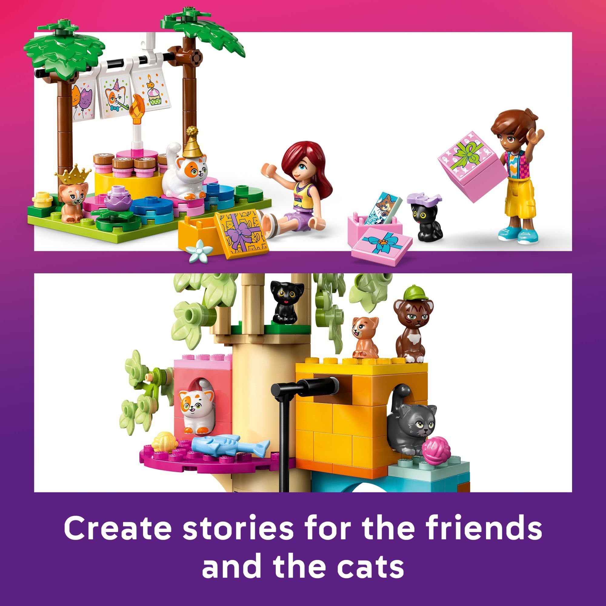 LEGO Friends Cat Birthday Party pinata with treats boosts treasure-hunt style adventures
