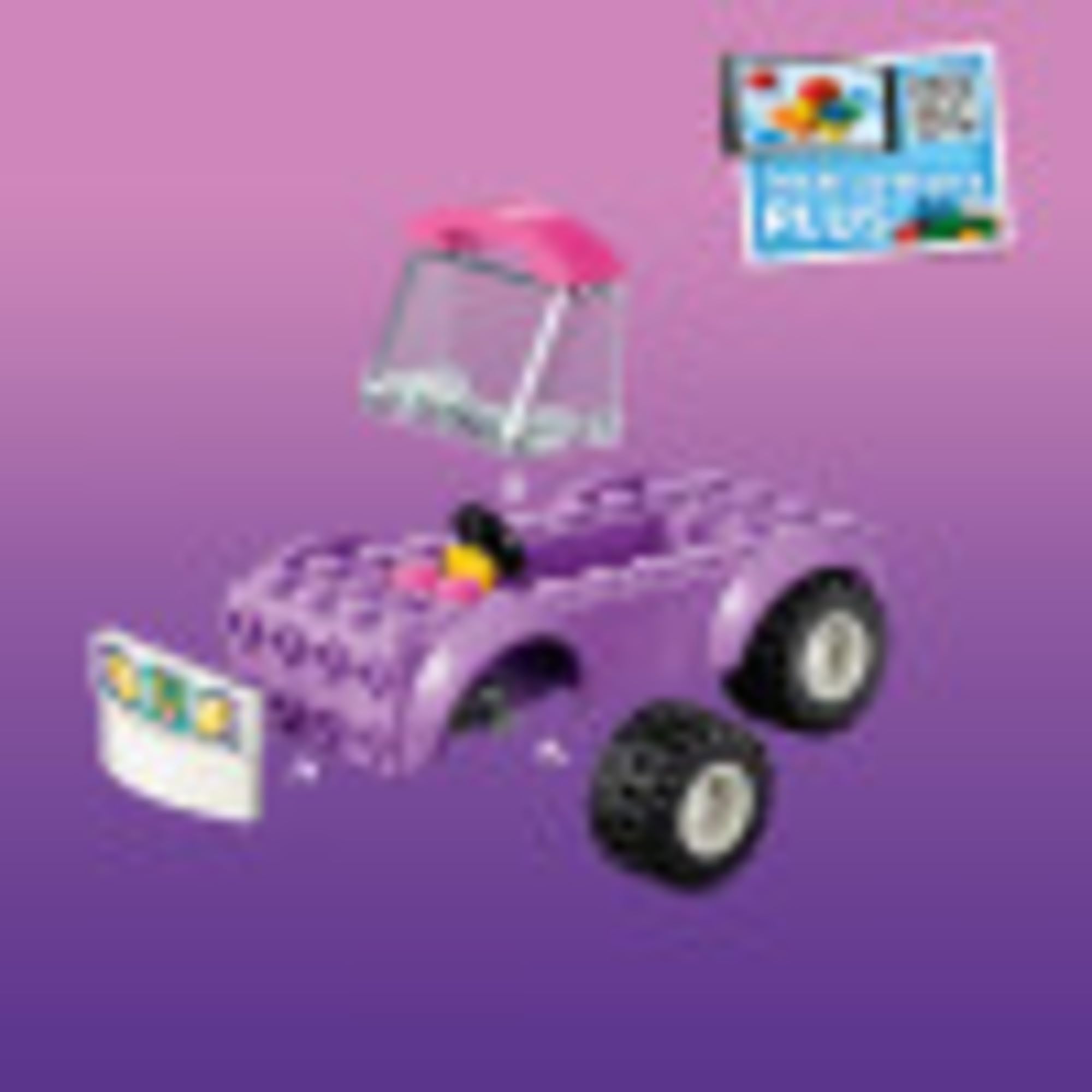 LEGO Friends digital building instructions app saves progress for later sessions.