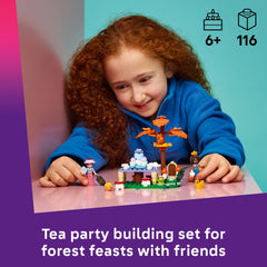 LEGO Friends Aliya and Paisley with frog squirrel and snail for character play