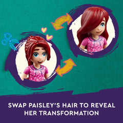 Paisley hairstyle swap to reveal a new look during play