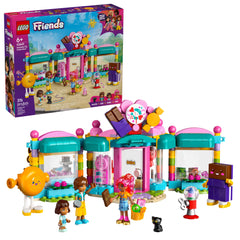 LEGO Friends Heartlake City Candy Store exterior sparks imaginative play with bright storefront