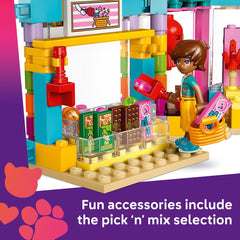 LEGO Friends Heartlake City Candy Store gumball machine adds interactive candy moments