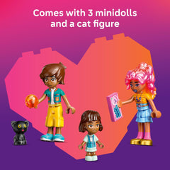 LEGO Friends Heartlake City Candy Store minidolls and micro-doll support storytelling