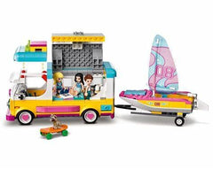 LEGO Friends set fits on shelves, offering portable building fun.