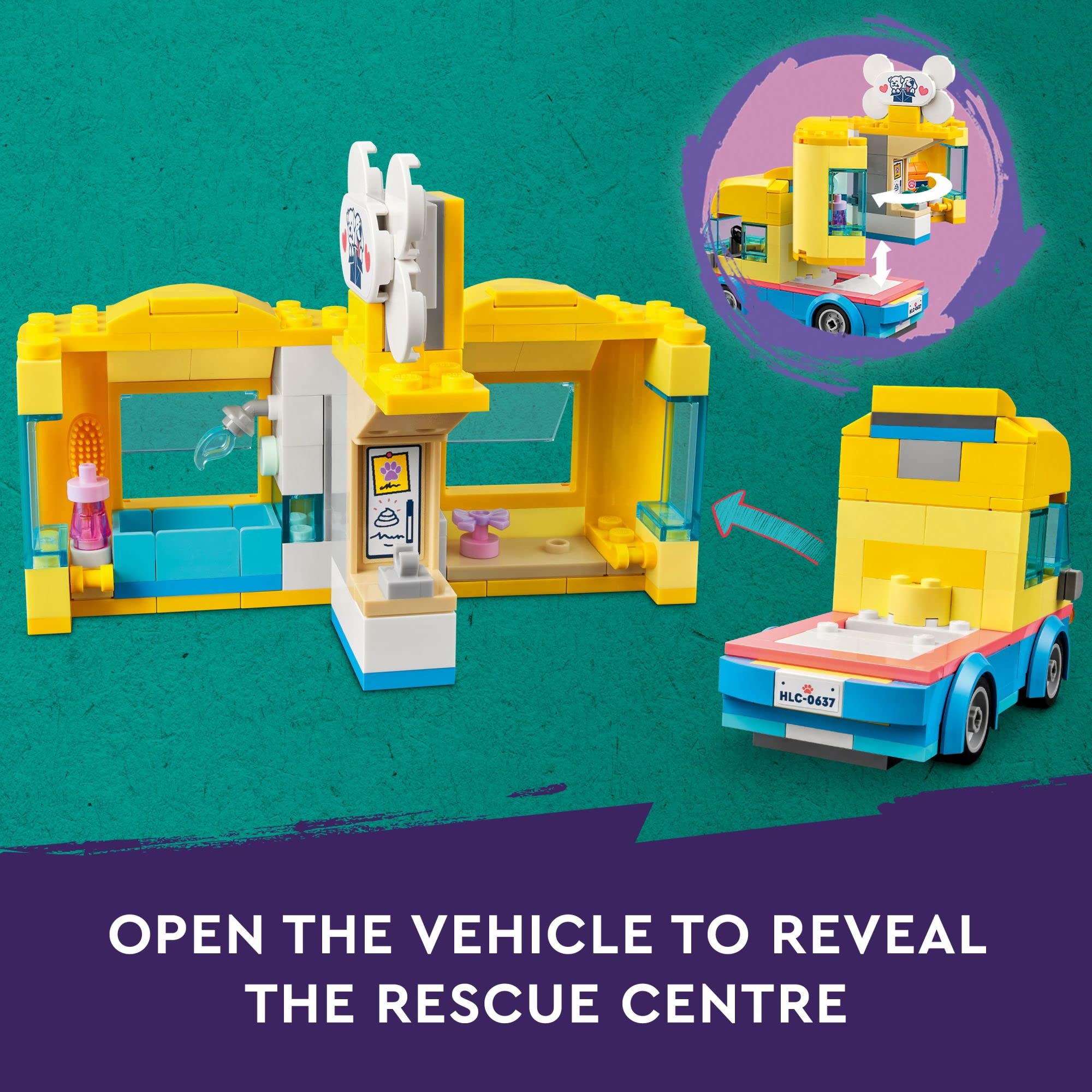 LEGO Friends Nova mini-doll ready for storytelling rescues