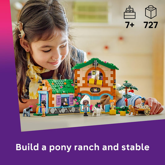 LEGO Friends Pony Ranch hay elevator enhances farm play and organization