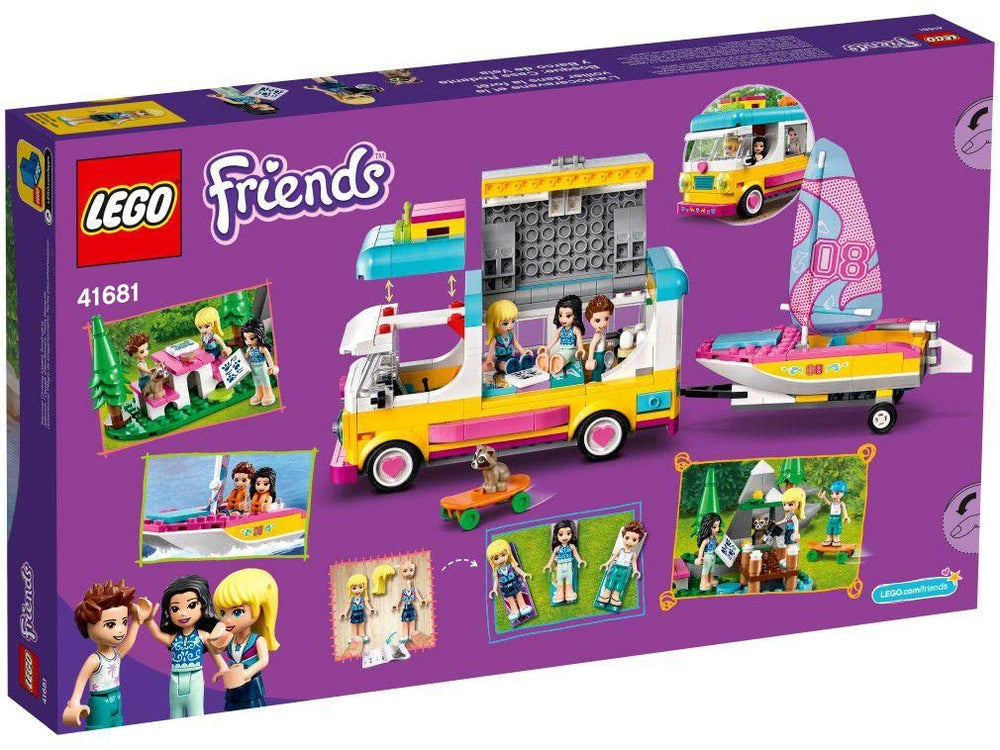 LEGO Friends raccoon figure adds a friendly nature companion for role play.