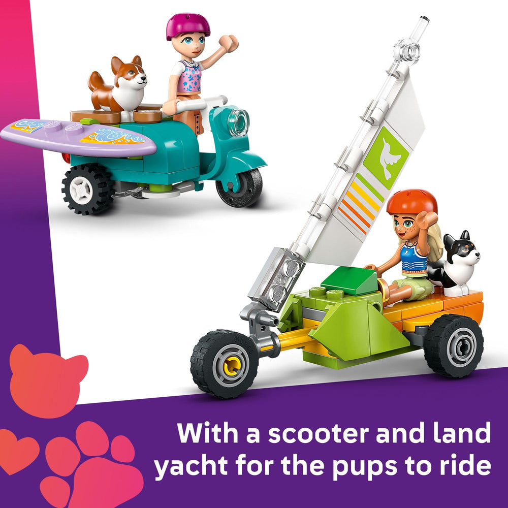 LEGO Friends Sage and Paisley with dogs promote creative roleplay scenarios