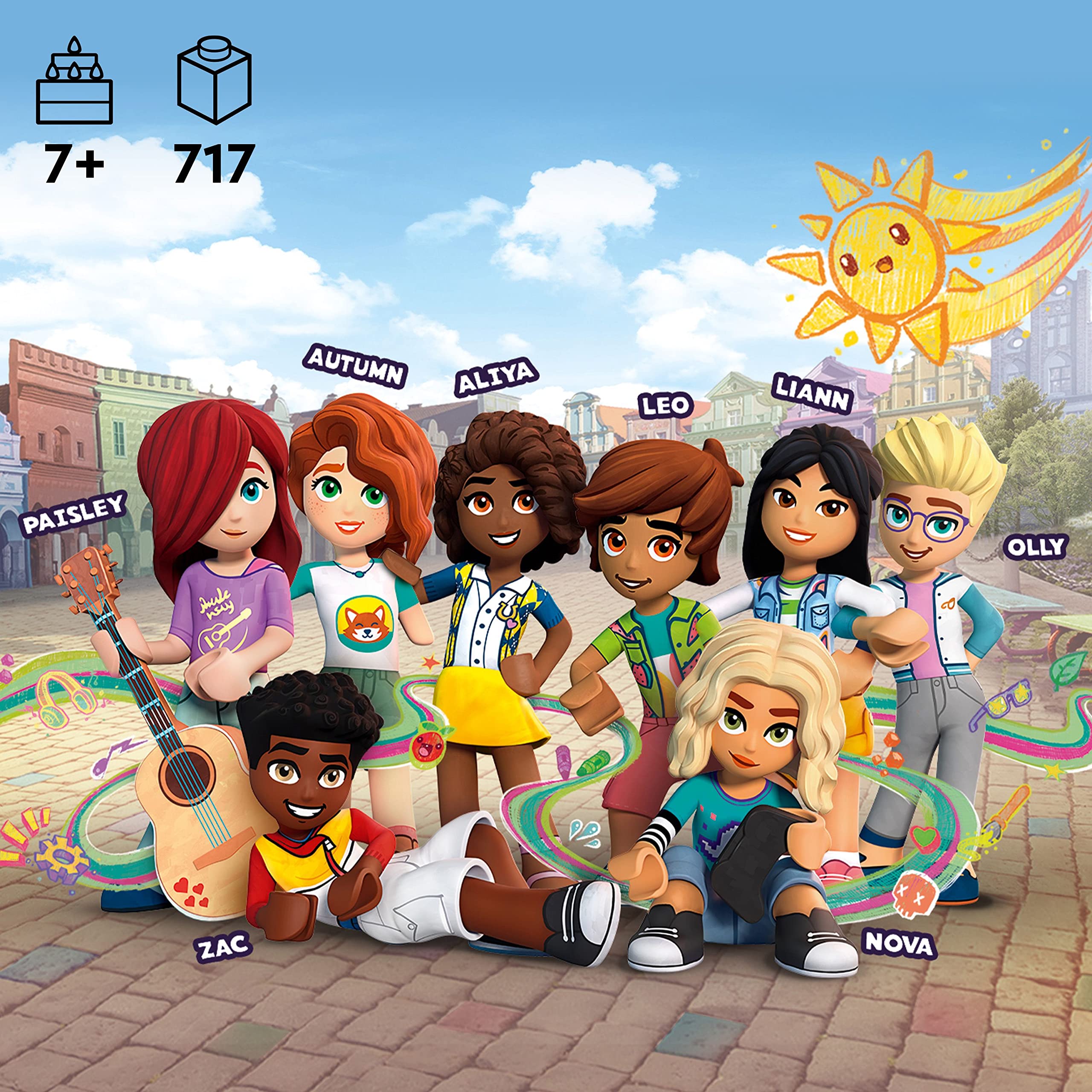 LEGO Friends Sea Rescue Boat Aliya and Nova dolls for teamwork narratives