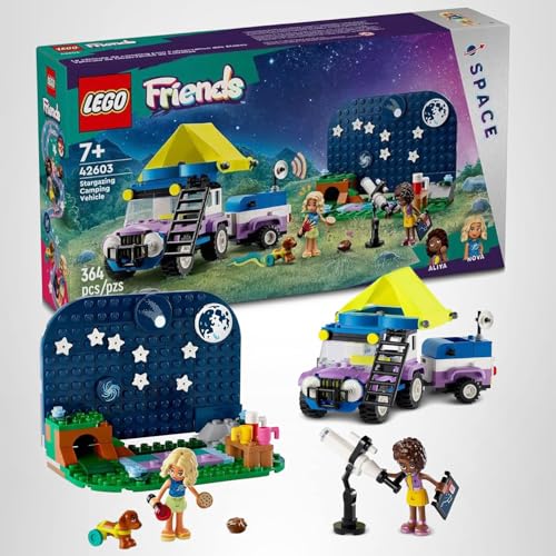 LEGO Friends Stargazing Camping Vehicle included accessories spark storytelling and role play
