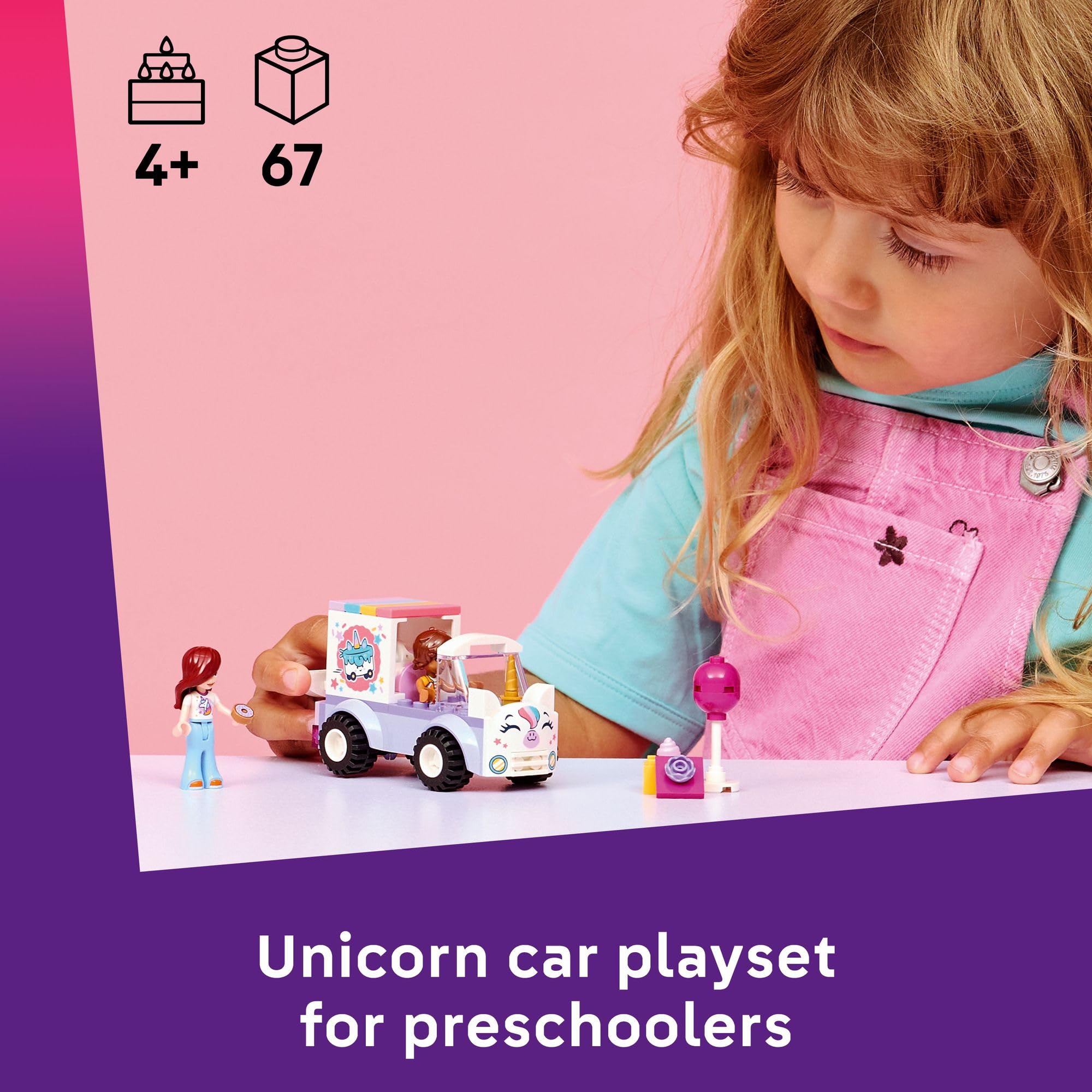 LEGO Friends Paisley and Leo minidolls with cake and gift promoting imaginative play