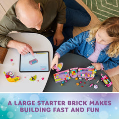 Gift slide delivers surprises during party role-play.
