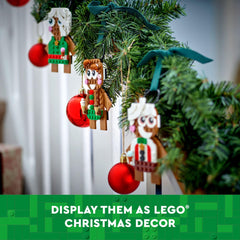 LEGO Gingerbread Ornaments: a delightful gift idea for kids
