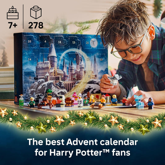 LEGO Harry Potter Advent Calendar 2025 magical creatures with posable wings for storytelling