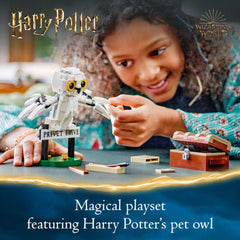 LEGO Harry Potter Hedwig posable wings and head for interactive play