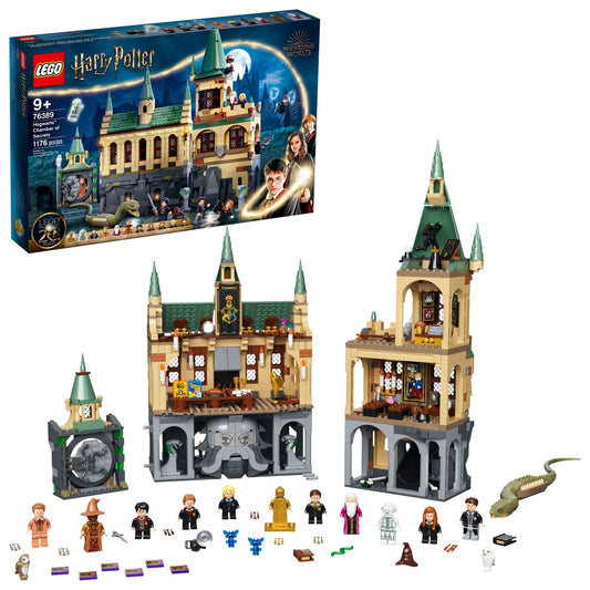 LEGO Harry Potter Hogwarts Chamber of Secrets entrance scene for imaginative play and display
