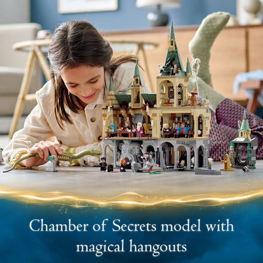 LEGO Harry Potter Hogwarts Great Hall with Sorting Hat for display and storytelling