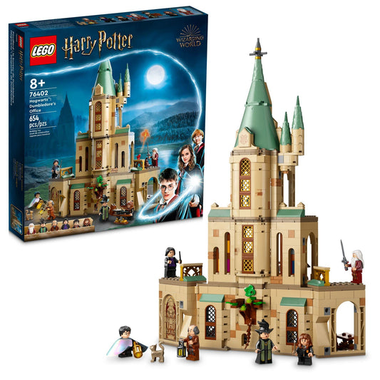 LEGO Harry Potter Dumbledore's Office highlights authentic Hogwarts details for imaginative play