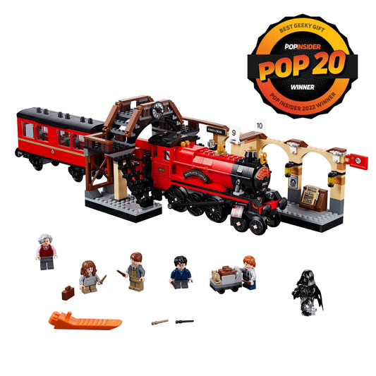 LEGO Harry Potter Hogwarts Express platform nine-three-quarters scene for storytelling