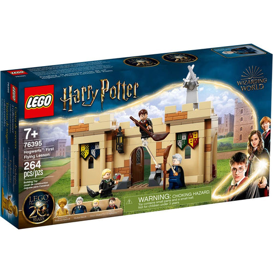 LEGO Harry Potter Hogwarts First Flying Lesson figures ready for imaginative storytelling
