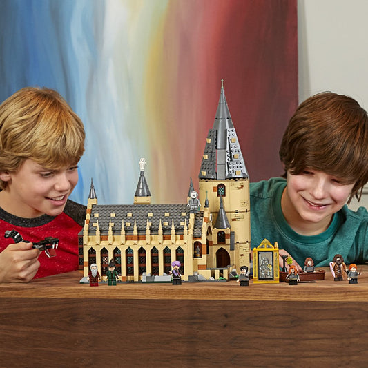 LEGO Harry Potter Hogwarts Great Hall figure collection for creative roleplay