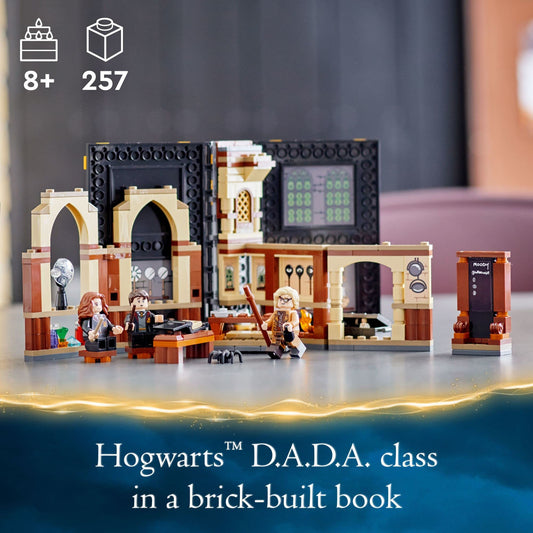 LEGO Harry Potter Hogwarts Moment Defence Class desk and chairs for imaginative lesson scenes