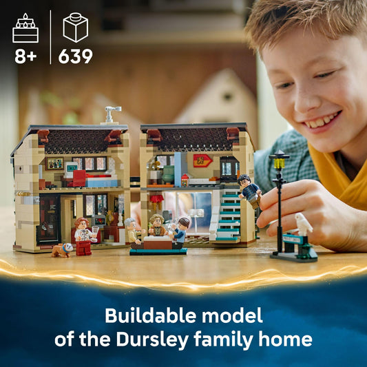 LEGO Privet Drive kitchen and dining area detail for authentic scenes