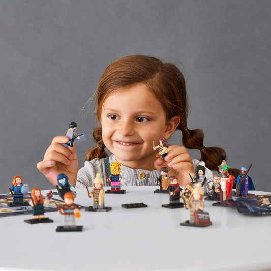 LEGO Harry Potter Series 2 Harry Potter figure with wand for imaginative play.