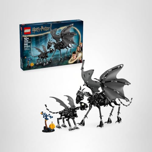 LEGO Harry Potter Thestral forest scene connects with other sets for adventures