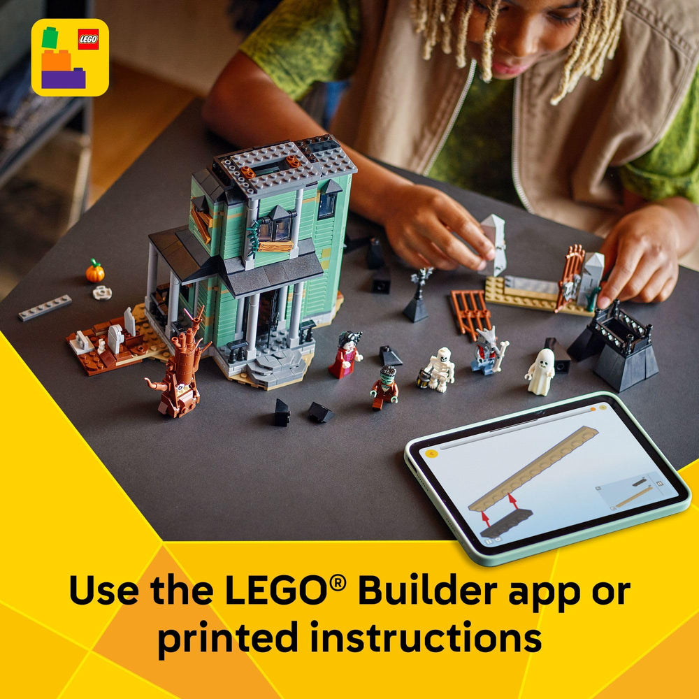 LEGO Creator 3-in-1 Haunted Mansion ship mode invites exploration.