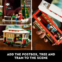 LEGO Holiday Main Street six minifigures bring the village to life