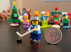 LEGO exclusive 2024 minifigure design for holiday scenes and imaginative play