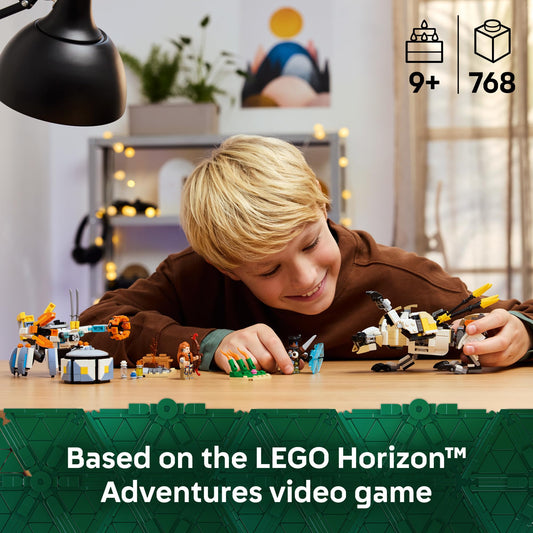 LEGO Horizon Adventures Varl figure ready for cooperative action.