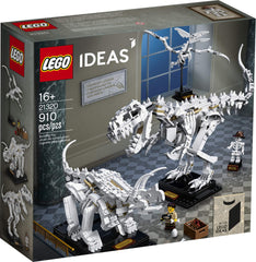 LEGO Ideas 21320 display stands highlight the fossil trio in your room.