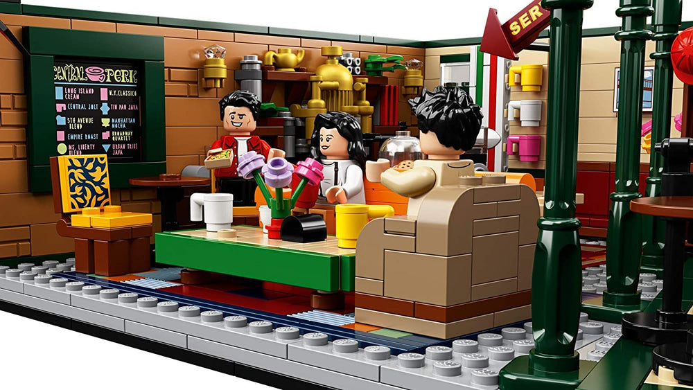 LEGO Ideas Central Perk box display brightens shelves and sparks conversations.