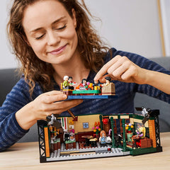 LEGO Ideas Central Perk minifigures pack for nostalgic role-play with friends.