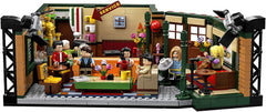 LEGO Ideas Central Perk stage with Phoebe guitar enables playful scene recreation.