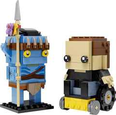 LEGO Jake Sully & Avatar BrickHeadz on display, compact collectible for fans