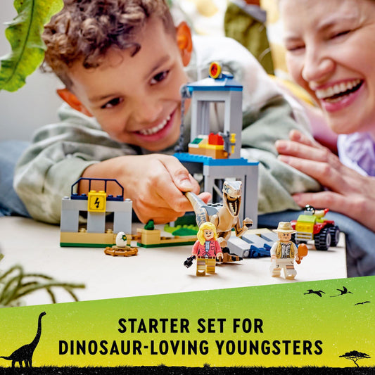 LEGO Jurassic Park off-roader vehicle for action-filled pretend adventures