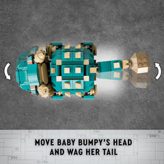 LEGO Baby Bumpy tail waggle with moving head for poses