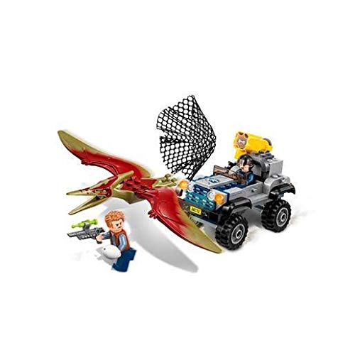 LEGO Jurassic World Pteranodon Chase tracker figure supports mission play