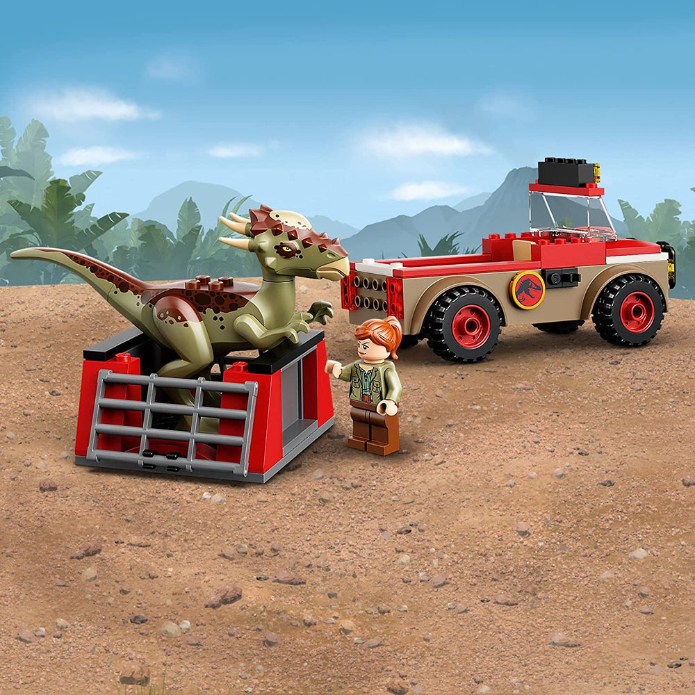 LEGO Jurassic World Bumpy ankylosaurus figure for buddy adventures