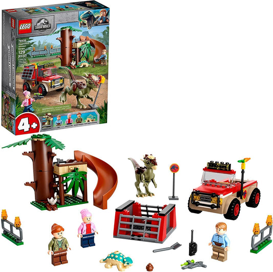 LEGO Jurassic World Stygimoloch off-roader playset for action-packed rescue play