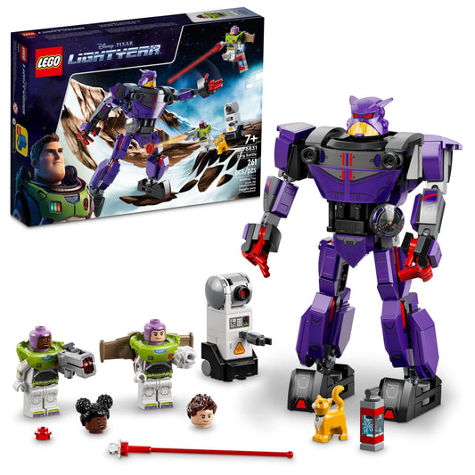 LEGO Lightyear Zurg Battle robot, villain mech for action-packed play