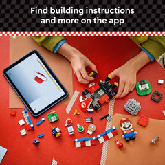 LEGO Mario Kart Interactive Figure triggers sounds and rewards.