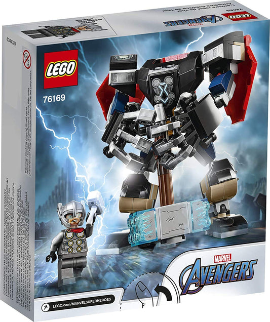 Thor minifigure with mech details in LEGO Marvel Avengers 76169