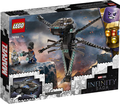 LEGO Marvel Black Panther Shuri minifigure included for creative adventures