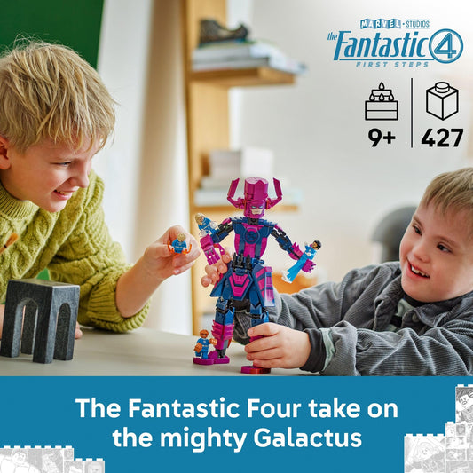 LEGO Marvel Fantastic Four vs Galactus Galactus figure ready for dynamic action.